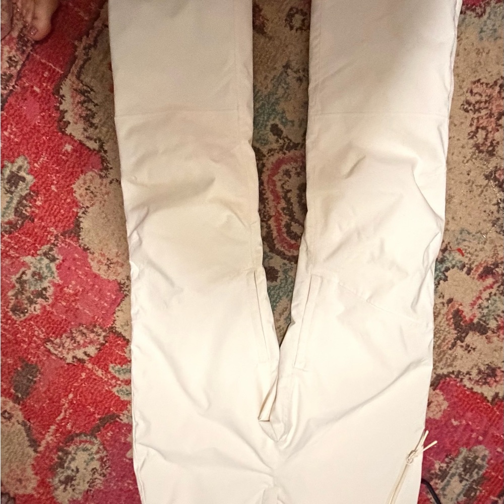 Cream Ski or Snow Pants - Neutral Cream Color
